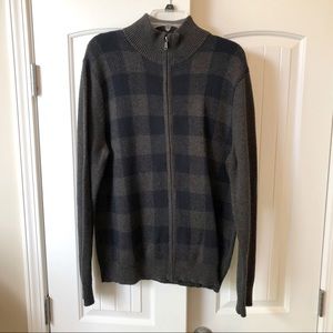 Banana Republic Jacket Grey/Navy Large